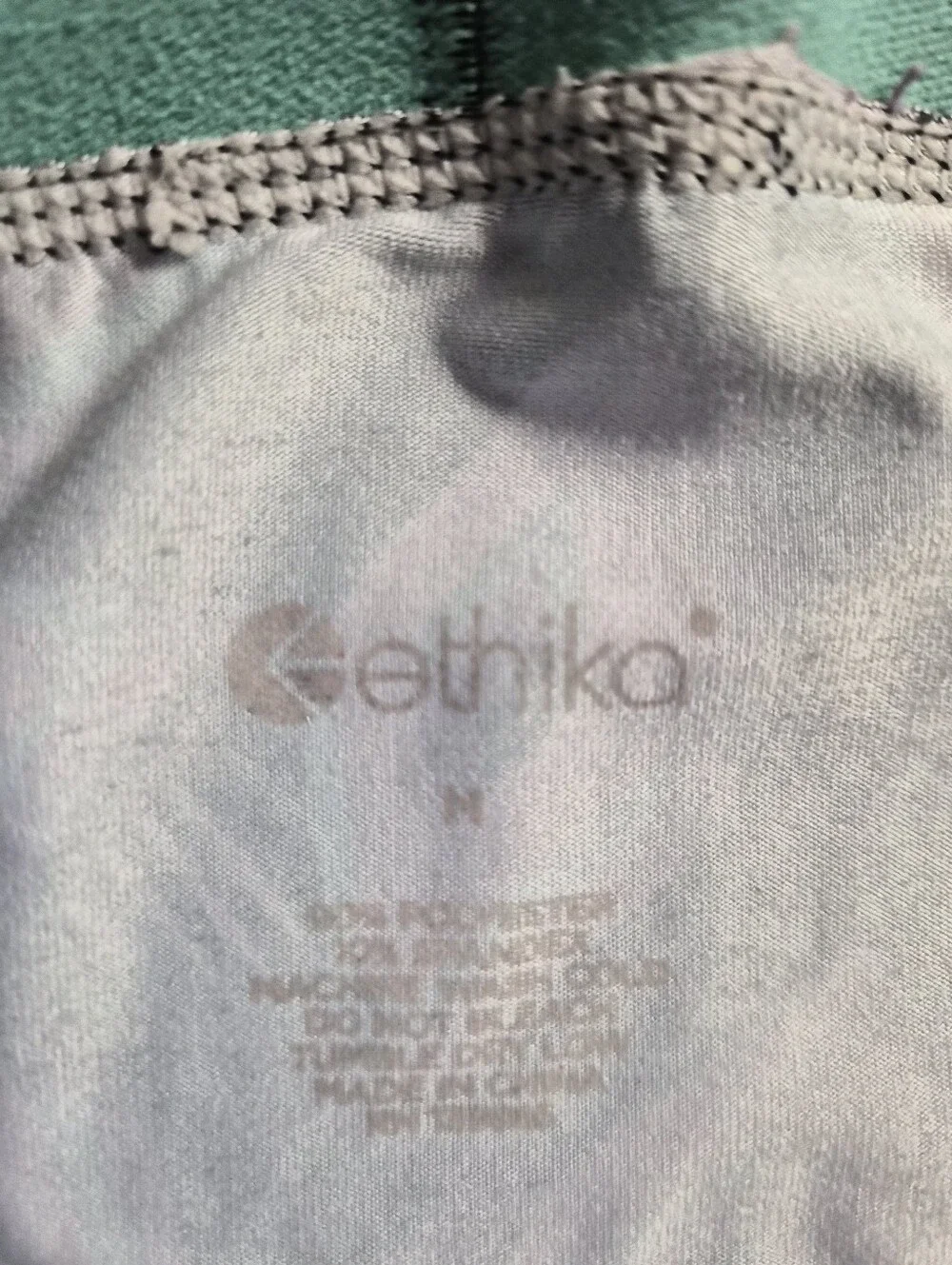 ethika Black with Pink & Teal Graphic Pattern
